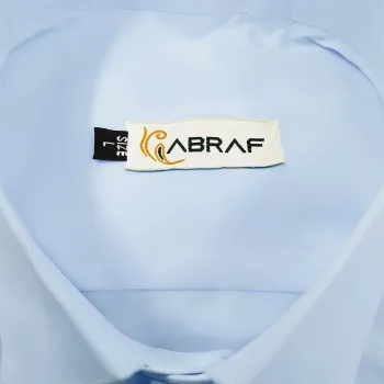 پیراهن آستین بلند یقه دیپلمات مردانه ابراف مدل دیاکو کد ABE